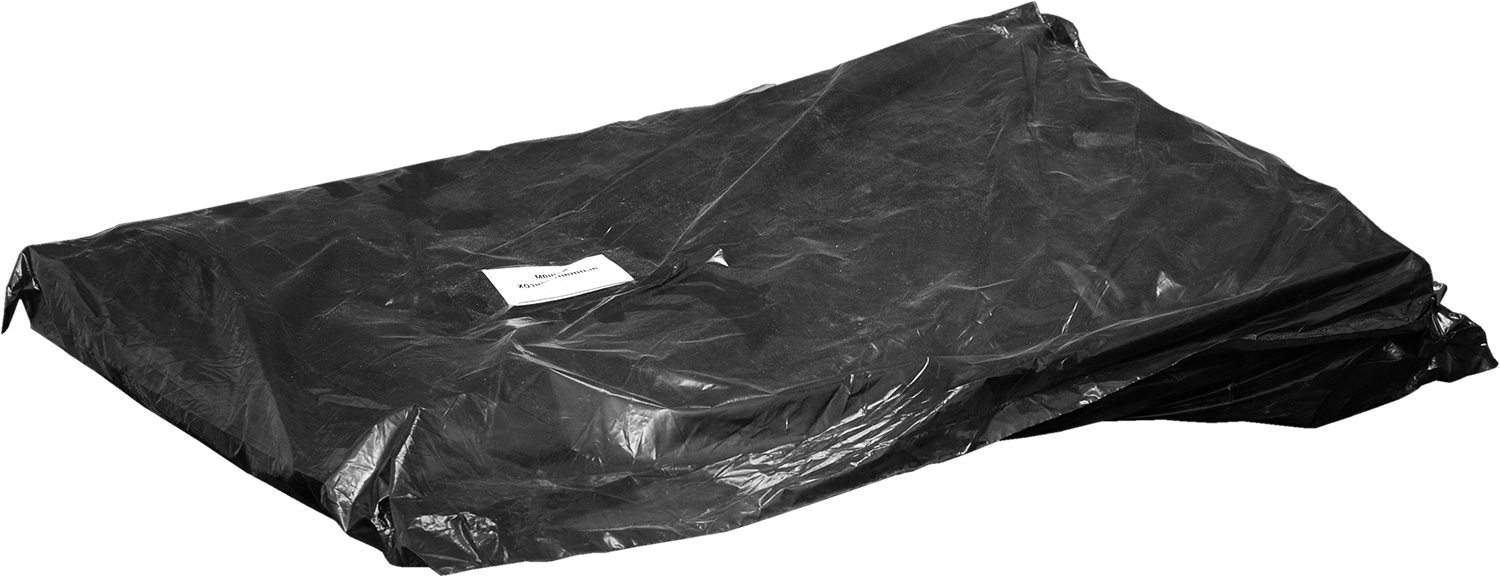 Пакет для мусора на 60-120 л в брикете (90х110 35  мкм) цв черный