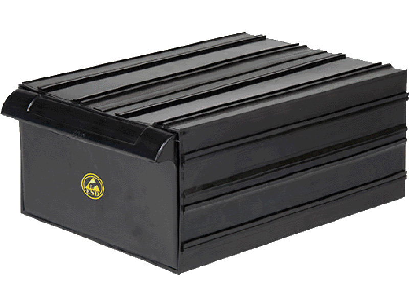 Ящик 340х260х150 антистатический, код: 40575