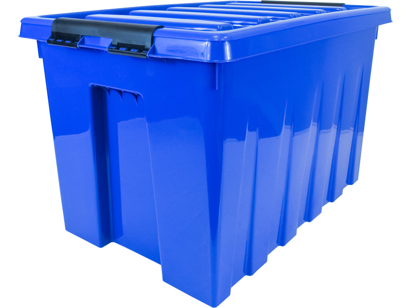 Ящик 580х390х350, цвет-синий, артикул: Rox Box 70